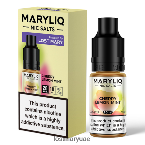 Lost Mary Puff Flavors- الكرز لوست ماري ماريليك أملاح نيك - 10 مل B268RN209