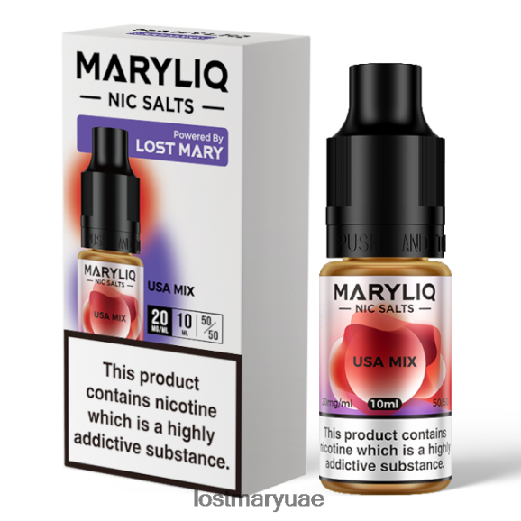 Lost Mary Puff Flavors- مزيج الولايات المتحدة الأمريكية لوست ماري ماريليك أملاح نيك - 10 مل B268RN219