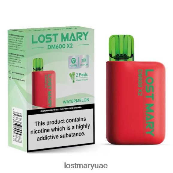 Lost Mary Sale- بطيخ لوست ماري DM600 X2 vape القابل للتصرف B268RN200